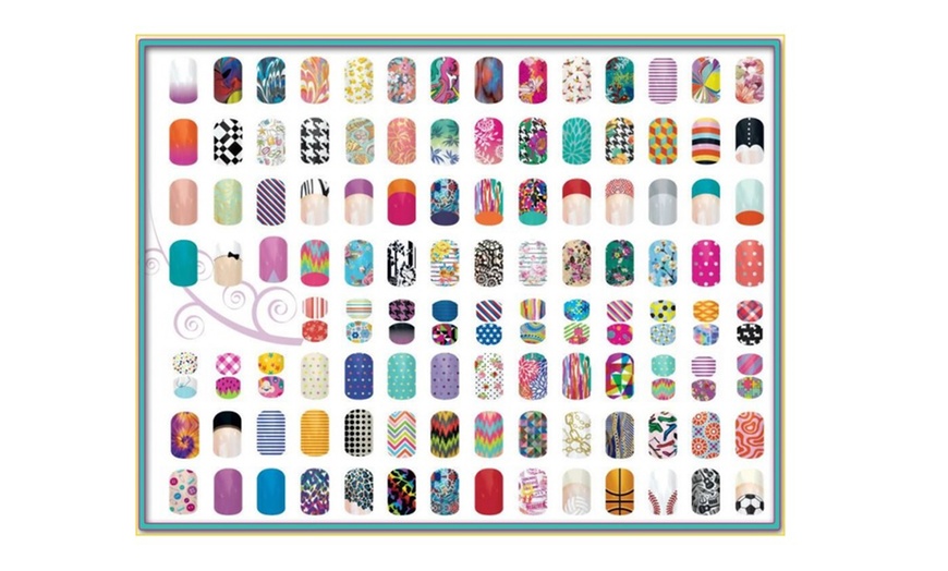 Image 2: 80 stickers pour ongles
