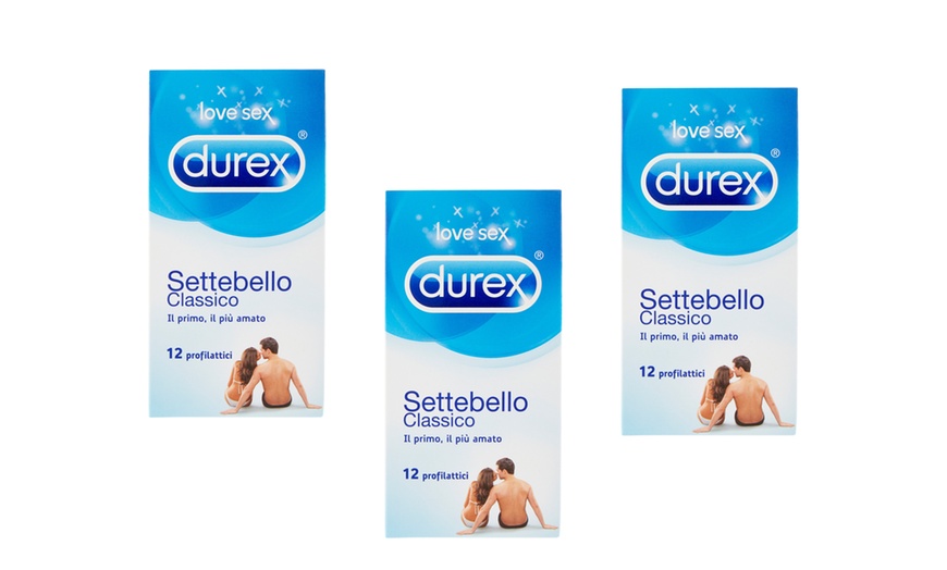 Image 2: Fino a 60 preservativi Durex Settebello Classico