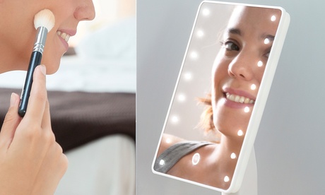 Espejo con luz LED