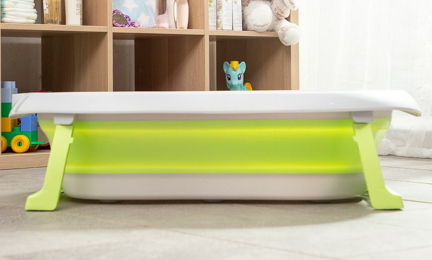Image 12: Innovagoods Faltbare Baby-Badewanne