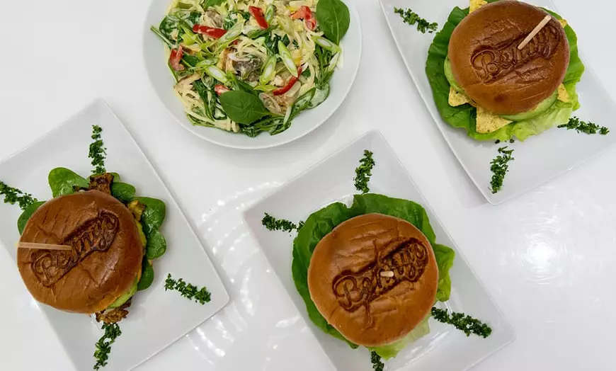 Image 1: Gourmet Burger Meal for Two