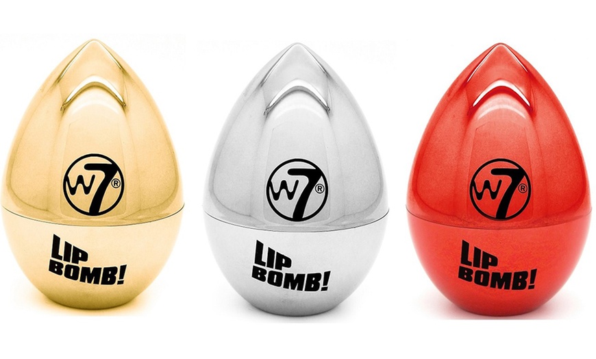 Image 1: Three W7 Cosmetics Lip Balms