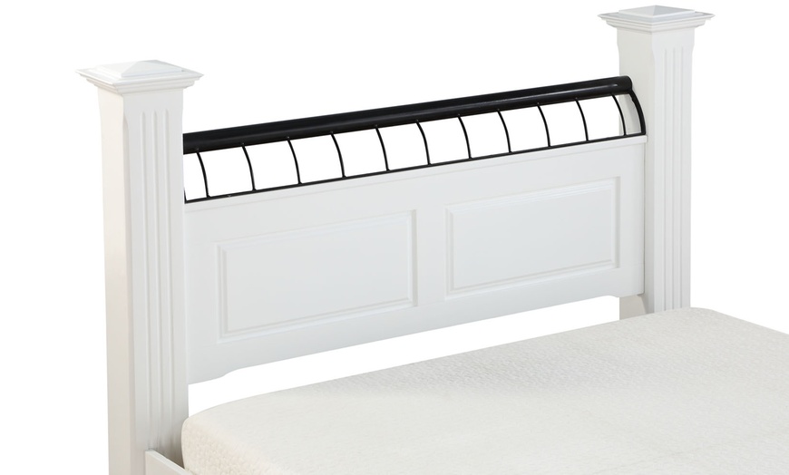 Image 5: Oakdale Solid Wooden Bed Frame