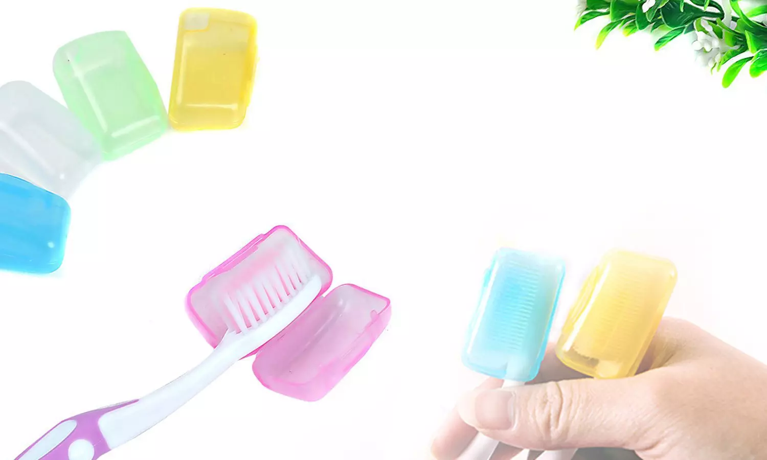 Toothbrush Head Covers - Primary Image