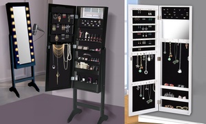 Mirrored Jewellery Cabinet