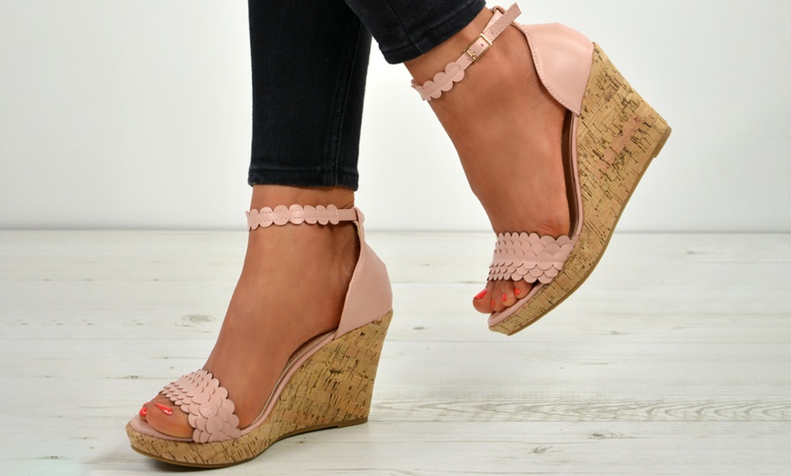 Image 15: Women's Cork Wedges