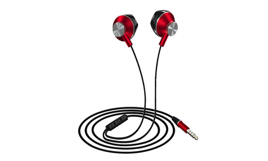 Image 4: In-Ear Earphones with Microphone