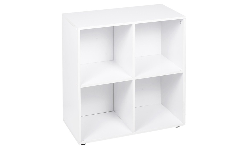 Image 4: Cubed Shelving Unit