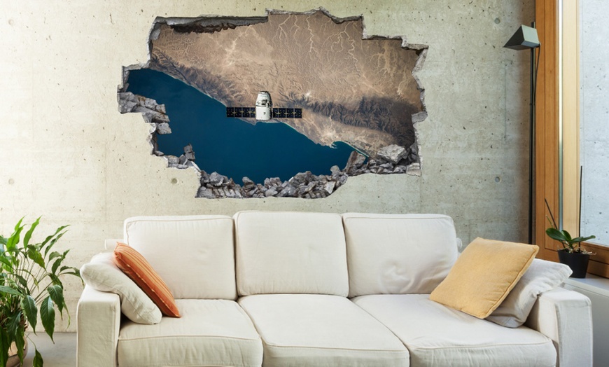 Image 13: 3D Broken Wall Sticker