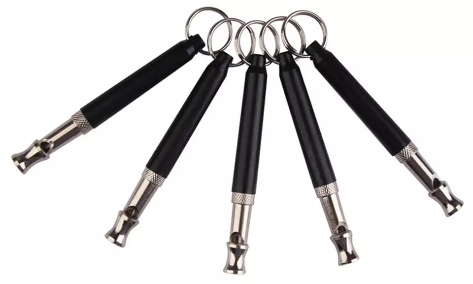 1, 2 ou 3 sifflets de dressage pour chien à ultrasons - Second Medium
