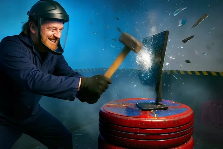 45 Min. Zerstörungsraum "GlassCrash" für bis zu 3 Personen (bis zu 45% sparen) - Primary Image