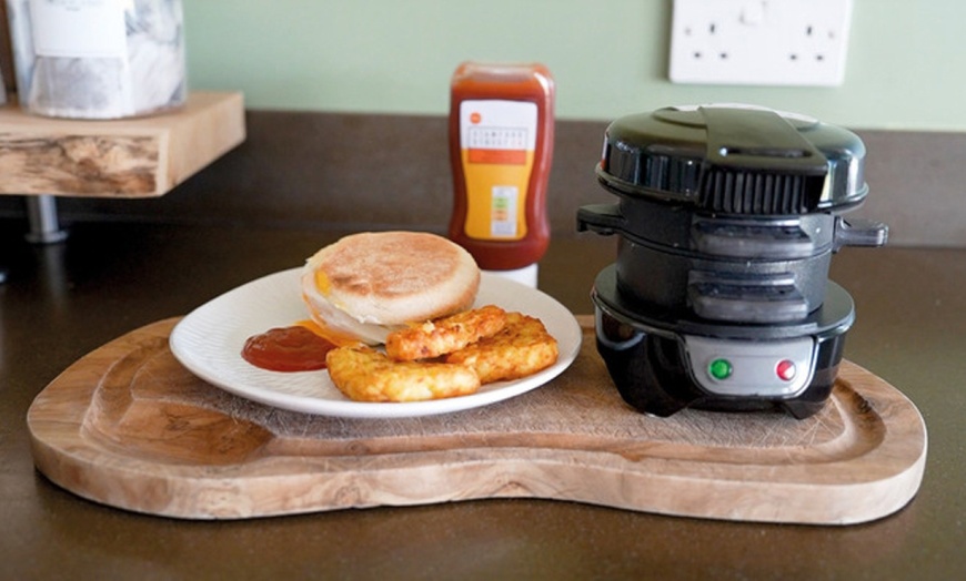 Image 1: Breakfast Sandwich Maker