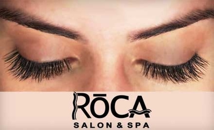 $99 for a Full Set of Eyelash Extensions at ROCA Salon & Spa ($250 Value) - Primary Image