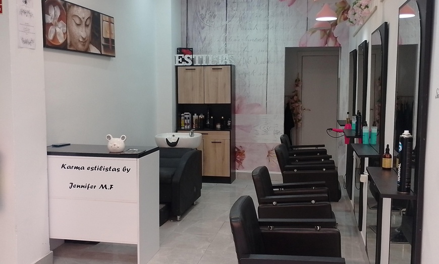 Image 2: Taninoplastia con corte y peinado o con células madre 