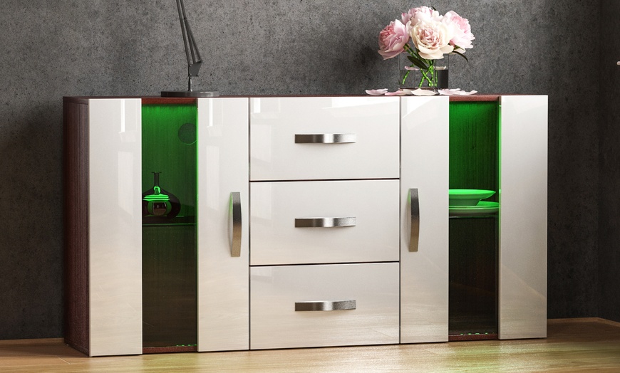 Image 4: Astro LED Sideboard