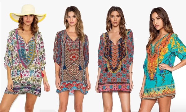 bohemian kaftan