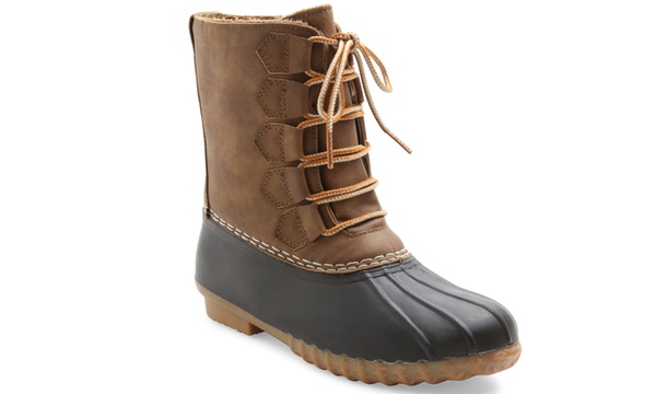 Groupon on sale duck boots