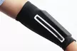 Active Arm Sleeve with Zipper Pocket for Phone or Passport - Second Medium