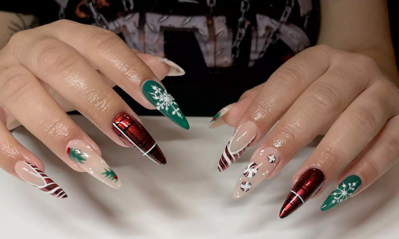 Gel Mani-Pedi & Acrylic Full Set Nail Enhancement Packages