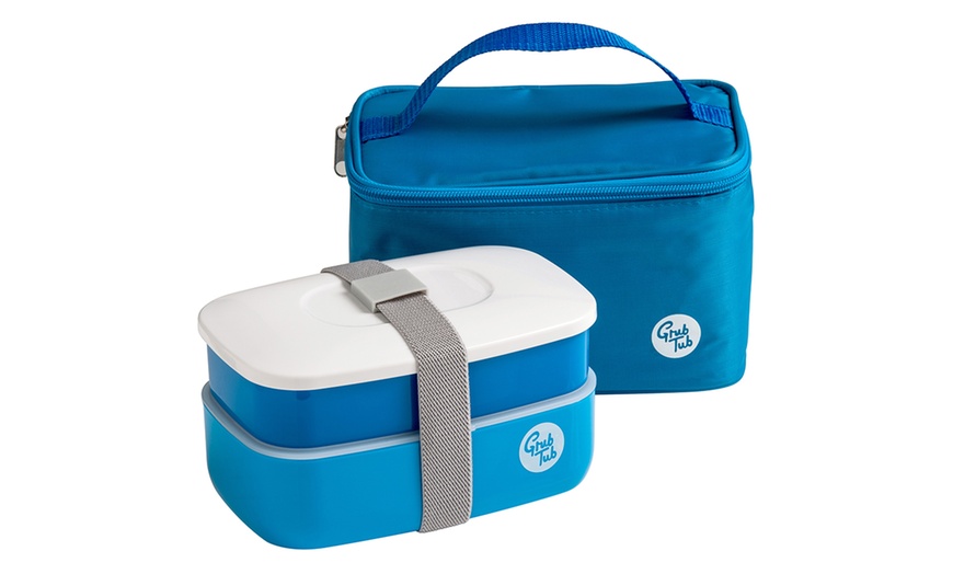 Image 9: Grub Tub Lunch Box Set 