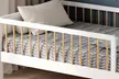 Lit barrière 90 x 190 cm "Pepito", en bois de pin naturel, barrières latérales de sécurité, robuste et moderne - Image 3
