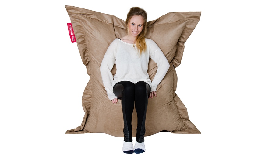 Image 37: Big Bertha Suede Bean Bags