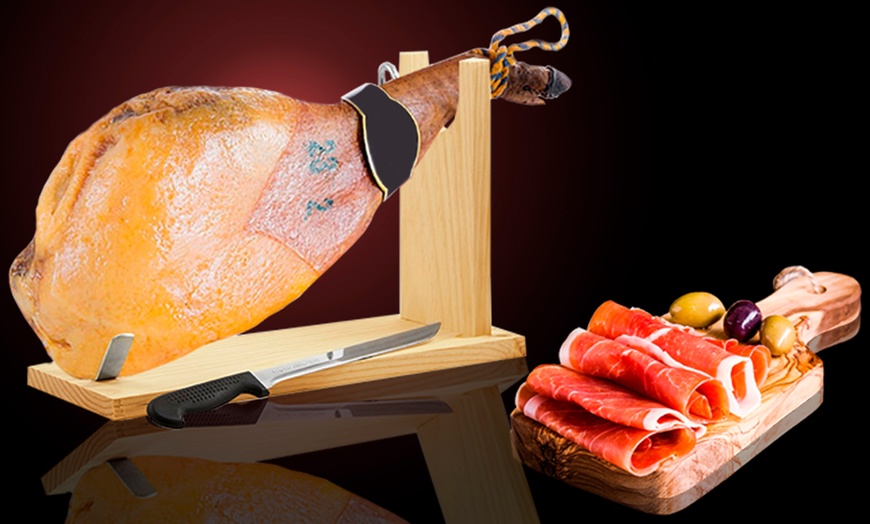 Image 4: Jamón serrano o ibérico de 4kg