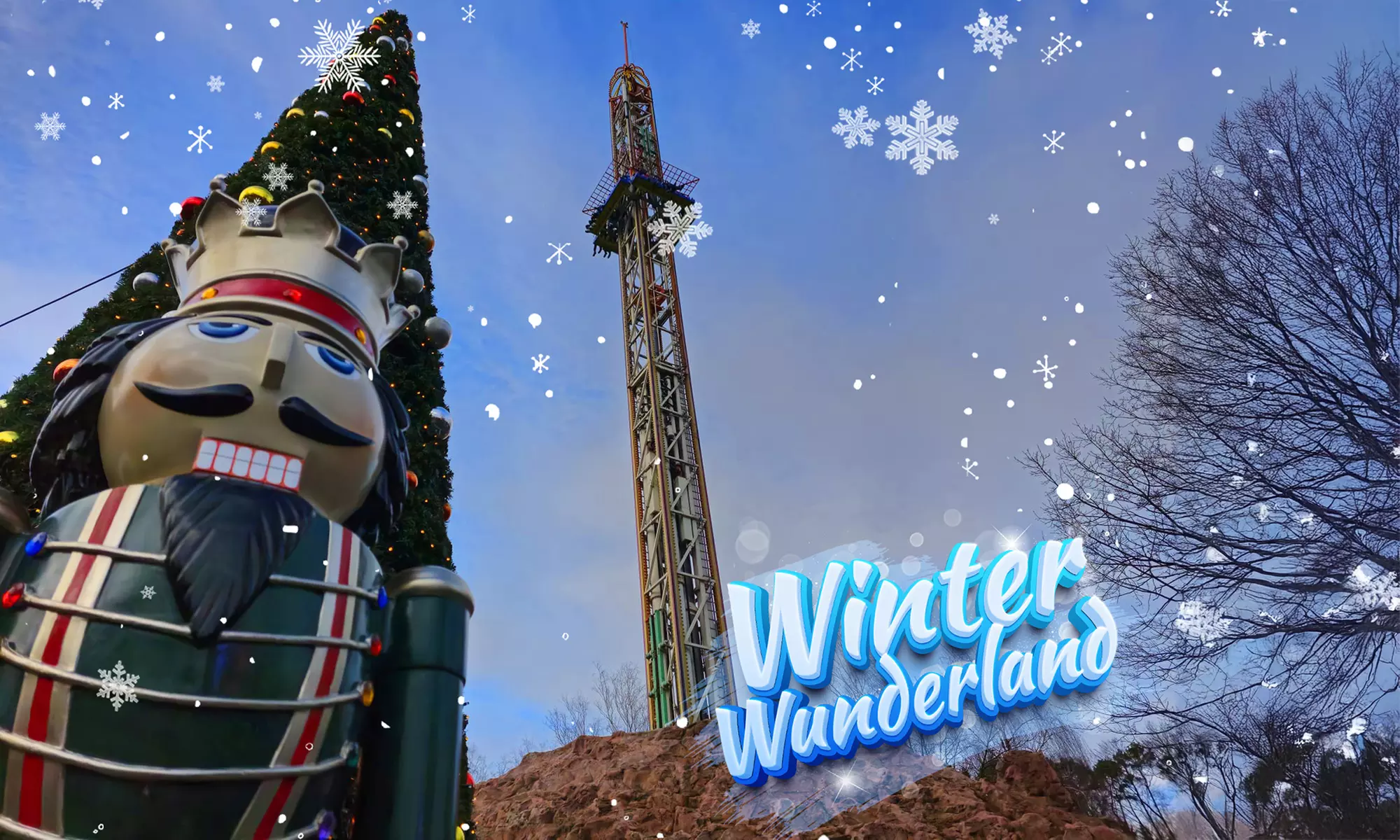 Tageskarte für das Winterwunderland im Freizeitland Geiselwind