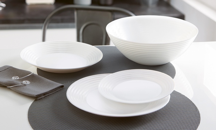 Image 14: Luminarc Harena 18- or 19-Piece Dinnerware Collection