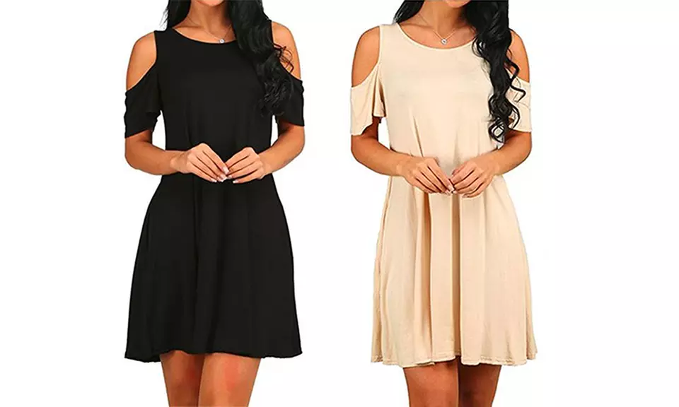 1 ou 2 robes légères à épaules ajourées Nina - Second Medium