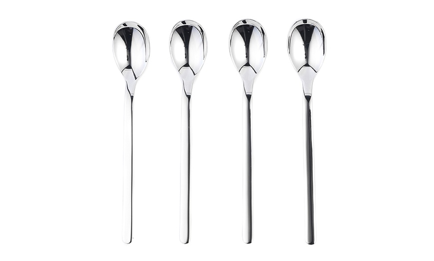 Image 25: Polished Steel Cutlery Set