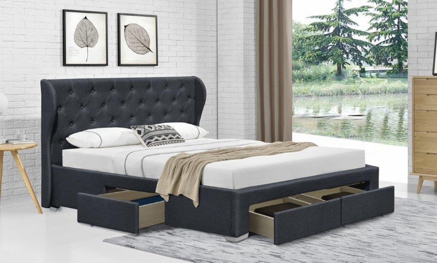 Up To 27% Off Kyoto Storage Bed with Optional Mattress | Groupon