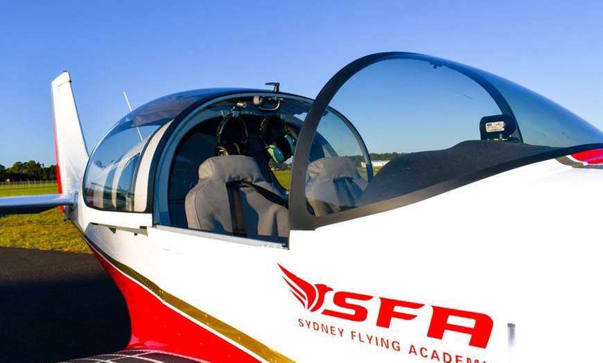 Image 1: Trial Introductory Flight Lesson at Sydney Flying Academy