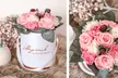 Wertgutschein über 50 € bis 150 € anrechenbar auf das gesamte Sortiment edler Hutboxen mit Rosen von Blossom Box - Second Medium
