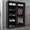 Image 4: Nicole Sliding Wardrobe with Central Mirror
