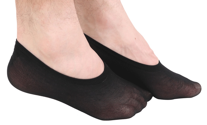 Image 2: Men's Invisible Trainer Socks