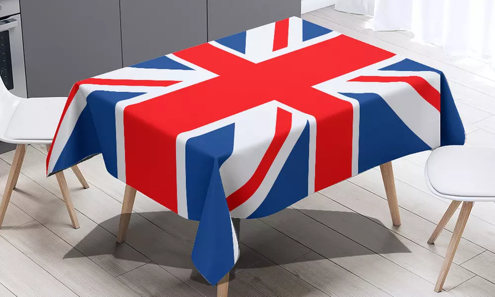 Union Jack Decorations - Tablecloth and Bunting Flags