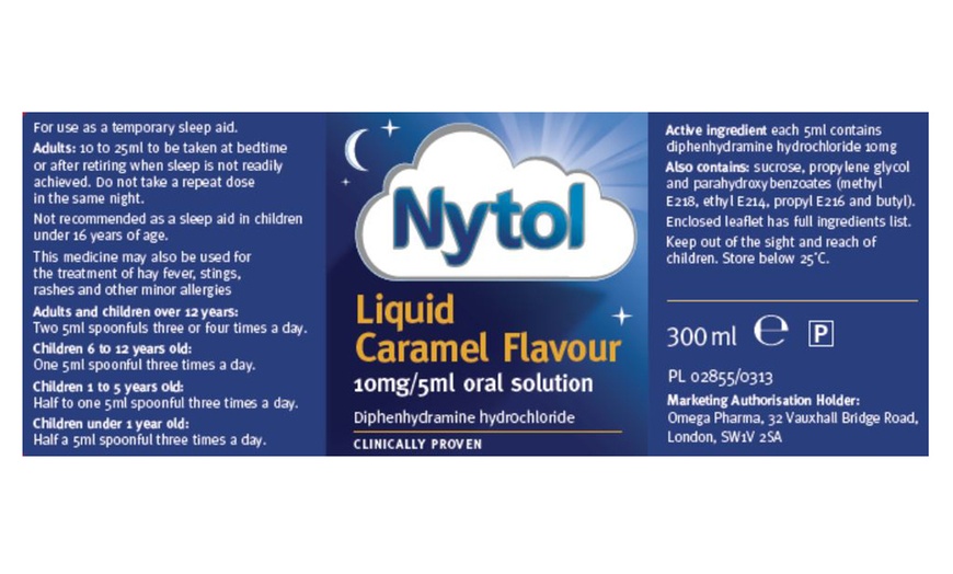 Image 2: Nytol Liquid Caramel Solution