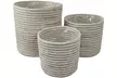 Three Pack Seagrass Planter Basket - Image 5