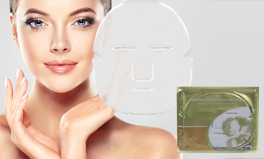 Image 2: Hyaluronic Face or Eye Masks