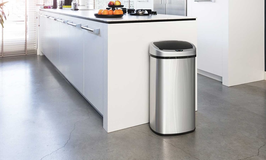 Image 2: Stainless Steel Sensor Bin