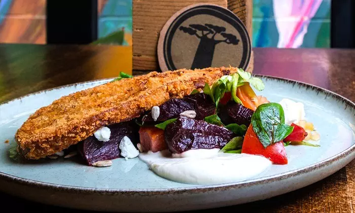 Menú vegetariano para 2 o 4 personas en Baobab Soul Kitchen And Bar