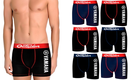 Set di 6 boxer Yamaha, disponibili in 4 taglie