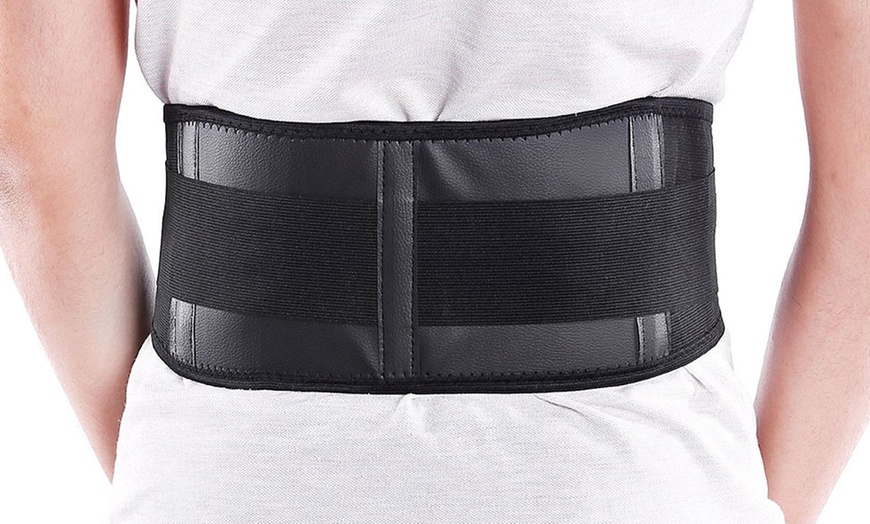 Image 2: Ceinture auto-chauffante pour soulagement des douleurs dorsales