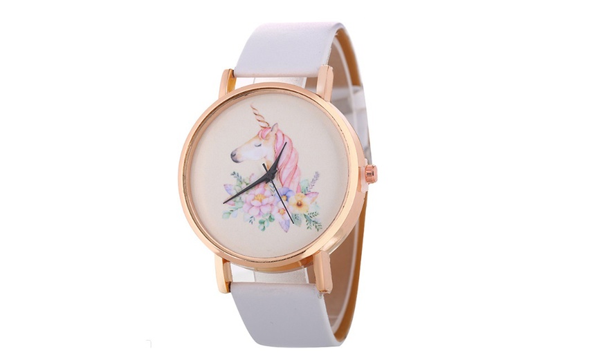 Image 5: Women's Unicorn Watch