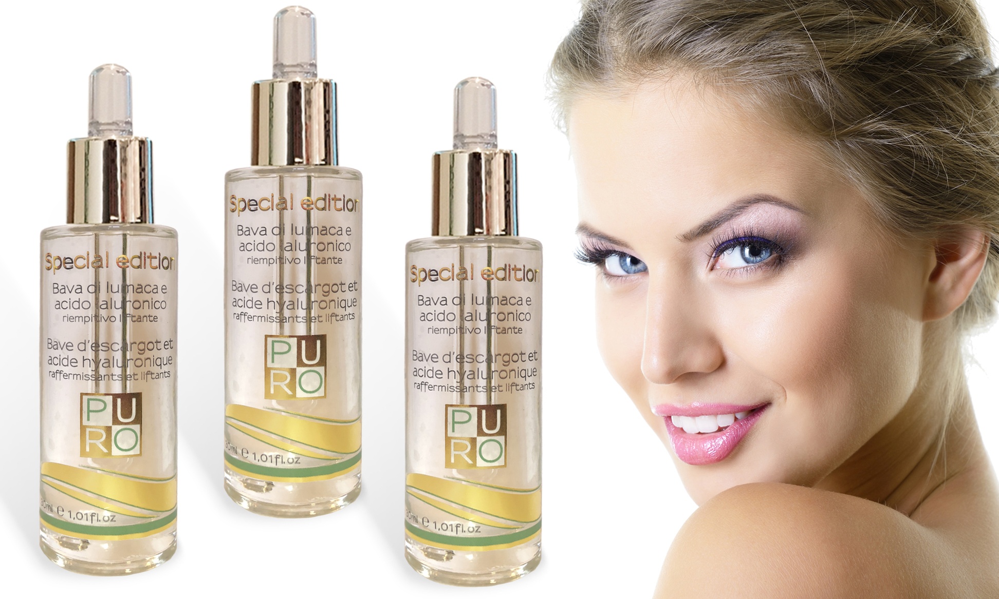 3 sieri con bava di lumaca Kahuna Benessere