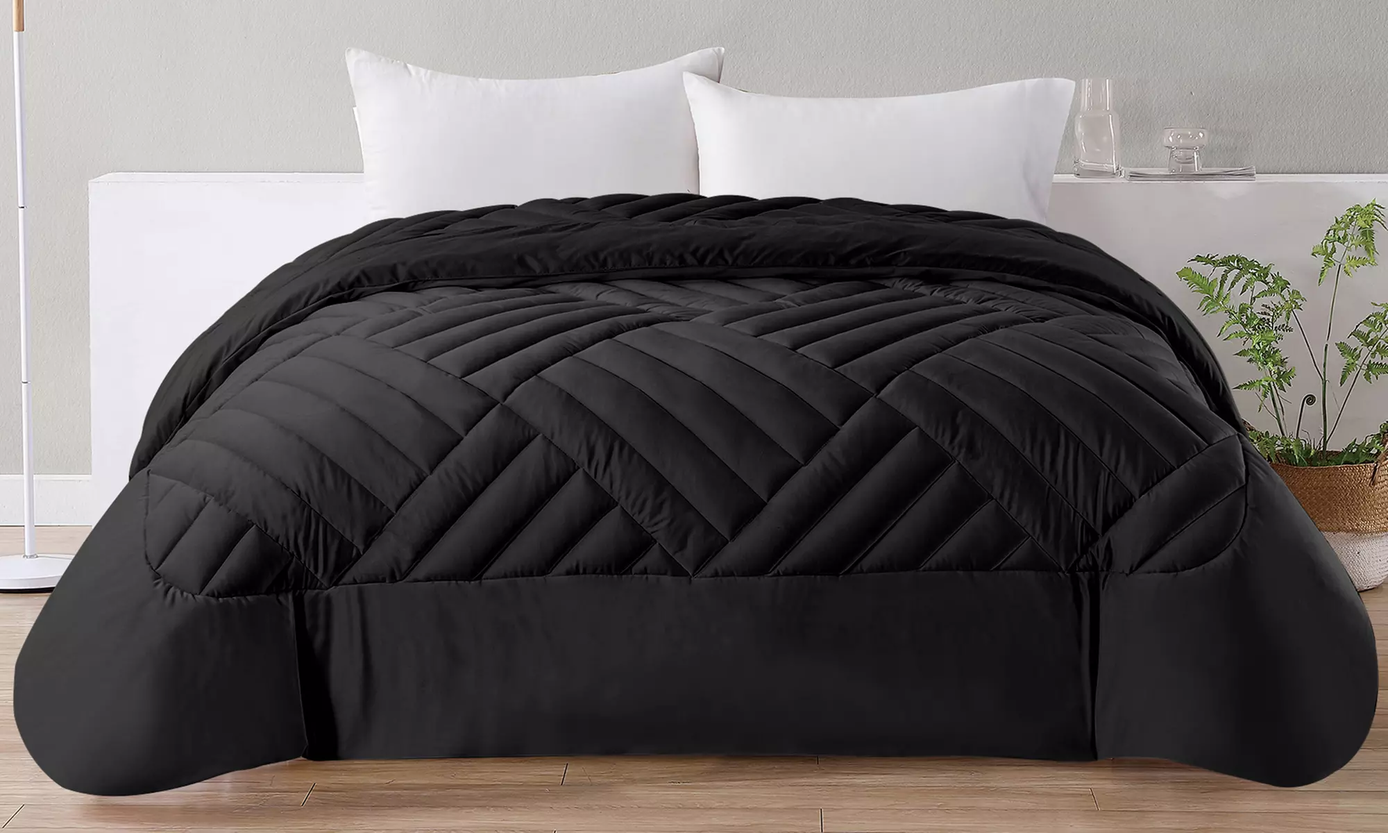 Trapunta matrimoniale in velluto