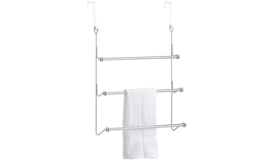 Image 2: Three-Tier Towel Rack