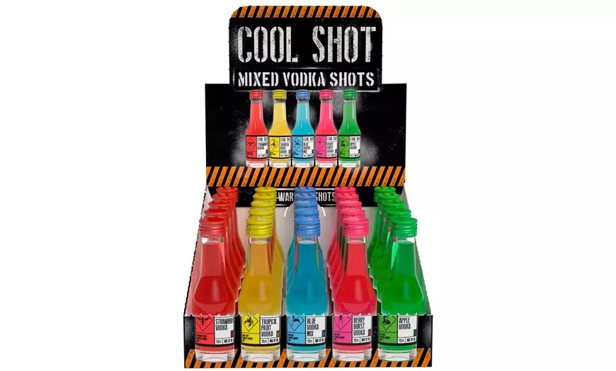 Image 1: Pakket met 25 shots wodka-mix