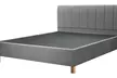 Lit Alhambra en tissu, alliant confort optimal et design élégant, matelas en option, Sampur, livraison offerte - Image 2
